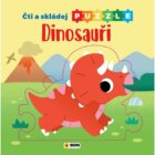 Čti a skládej puzzle - DINOSAUŘI - Knížka pro malé ručičky