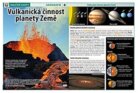 Vulkanická činnost planety Země - Naučné karty