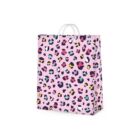 Dárková taška malá - Leopardí vzor (17,8 × 9,8 × 22,9 cm)