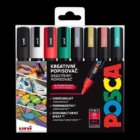 Posca sada popisovačů 1,8 - 2,5 mm - Christmas (8 ks)