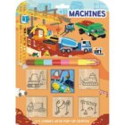 Stroje - Razítka 5+1 s voskovkou