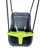 2Kids Toys Plastová baby houpačka antracit