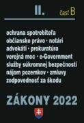 Zákony 2022 II/B - Občianske právo, Notári, Advokáti, Prokurátori (e-kniha)