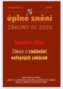 Aktualizace IV/1 2025 - Stavební zákon