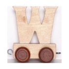 Vagónek W - hnědá kolečka
