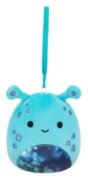 Squishmallows Klíčenka Tyrkysový mimozemšťan - Garth 9 cm