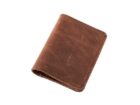 Kožené pouzdro na karty a doklady - pull up braun