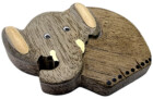 2Kids Toys Dřevěná magnetka velká Slon z boku