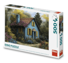 Puzzle 500 Modrý domeček