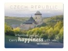 Magnet na lednici Czech Republic Wherever you go. Carry Happiness With You