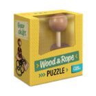 Dřevěný provázkový hlavolam - Páka