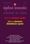 Aktualizácia III/1 / 2024 - Sociálne poistenie a dôchodkové sporenie (e-kniha)