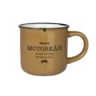 Kameninový plecháček - Vášnivý motorkář