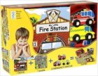 My Little Book about Fire Station (Book, Wooden Toy 16-piece Puzzle)