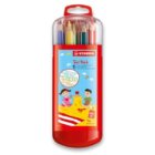 Pastelky STABILO Trio silné, sada 15 ks v etui