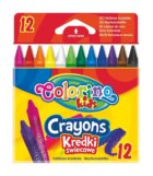 Voskovky kulaté 12 barev