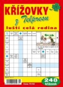 Křížovky z Telpresu luští celá rodina - 248 křížovek 1/2025
