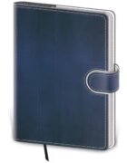 Diář 2026 denní A5 Flip - modro/bílá