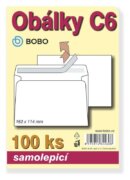 Obálky C6 samolepicí (bal. 100ks)
