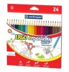 Centropen pastelky 9521 trojhranné - 24 ks