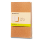 Sešity Moleskine Cahier, S, čisté, 3 ks - karton