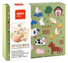 APLI edukační hra se samolepkami - Zvířátka a jejich prostředí
