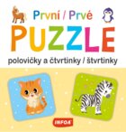 První puzzle - Polovičky a čtvrtinky / Prvé puzzle - Polovičky a štvrtinky