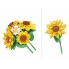 Sluban Flowers M38-P8062 Kytice slunečnic a kopretin ve váze