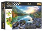 Puzzle s třídičem 2v1: Jezero Hintersee, Německo 1000 dílků