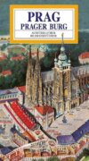 Pražský hrad - Panoramatická mapa / německy