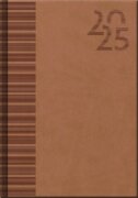 Diář 2025 Vivella Brown, denní A5
