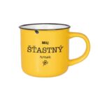 Kameninový plecháček - Můj šťastný hrnek