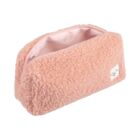 Růžové chlupaté pouzdro