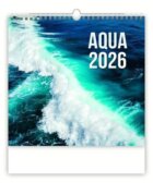 Kalendář nástěnný 2026 - Aqua