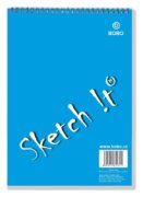 Blok s horní vazbou A4, čistý, 40 listů