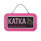 Neonová cedulka se jménem - Katka