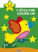 I stick and colour in! - Bird 2-3 year