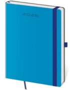 Diář 2026 týdenní B6 Flexies - modrá