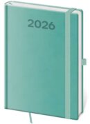 Diář 2026 týdenní A5 Print Pop - světle zelená