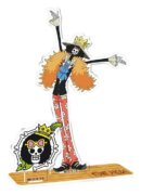 One Piece 2D akrylová figurka Brook