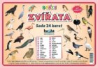 Ptáci zvířata - Sada 24 karet