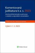 Komentovaná judikatura k a. s. 2023
