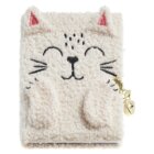 Diář se zámkem Fluffy - Kočka, 80 listů, 80g, linkovaný