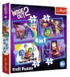 Puzzle V hlavě 2: Emoce vládnou 4v1 (35, 48, 54, 70 dílků)