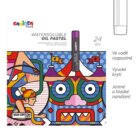 Carioca PLUS olejové pastely - 24 ks
