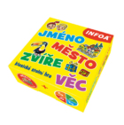 Jméno, město, zvíře, věc
