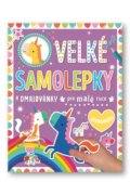 Velké samolepky a omalovánky pro malé ruce Jednorožci
