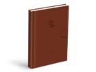 Diář 2026 D801 PU brown s magnetem
