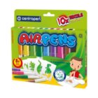 Centropen Foukací fixy AIR PENS na textil 10 ks