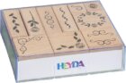 HEYDA Sada razítek s ornamenty 10 ks